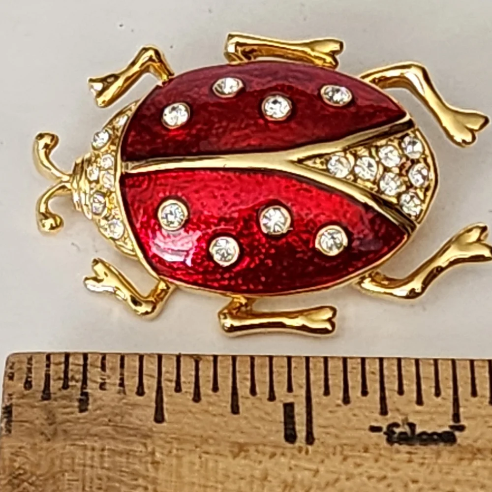 Enamel Insect Pin Brooch